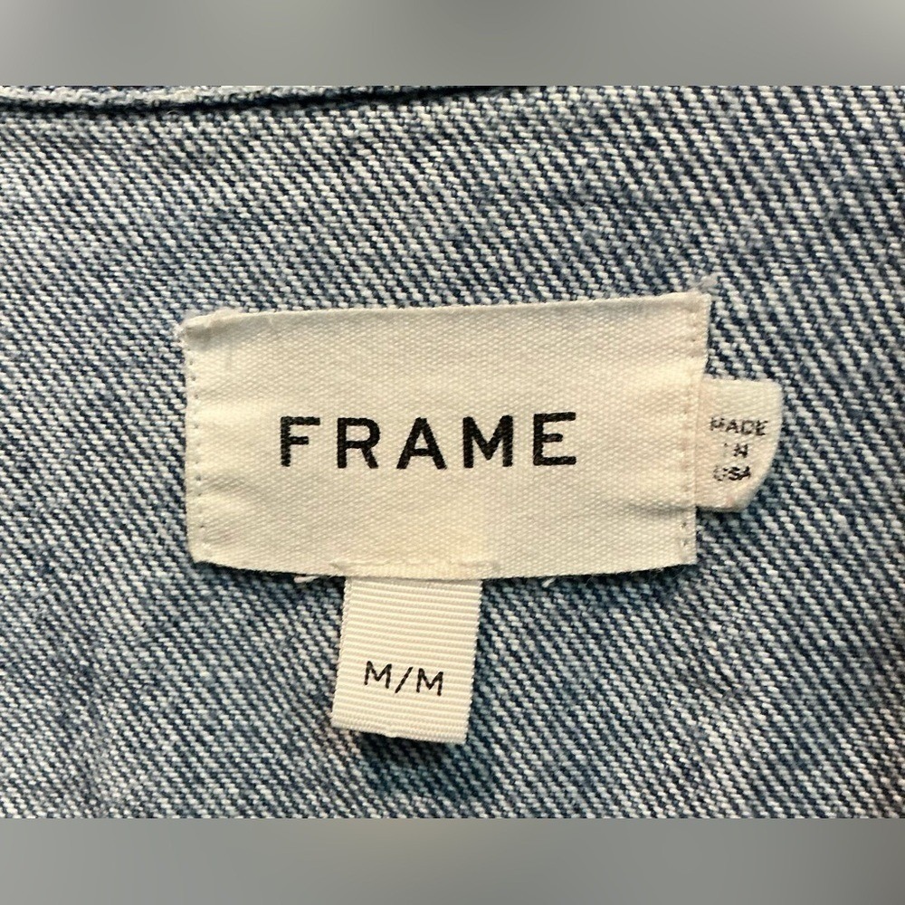 Frame Denim Blue Jean Jacket $375 - Picture 6 of 7